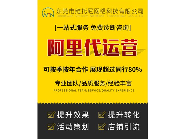 东莞1688代运营公司哪家好
